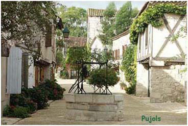 Pujols Village de France en Lot et Garonne