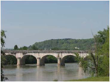 Le Pont Canal à Agen